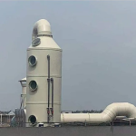 电子厂酸碱及VOCs废气喷淋塔处理方案设计解析